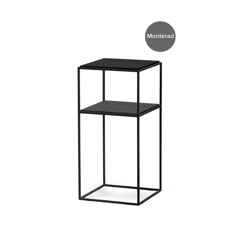 LIME sängbord 34x34 svartbets